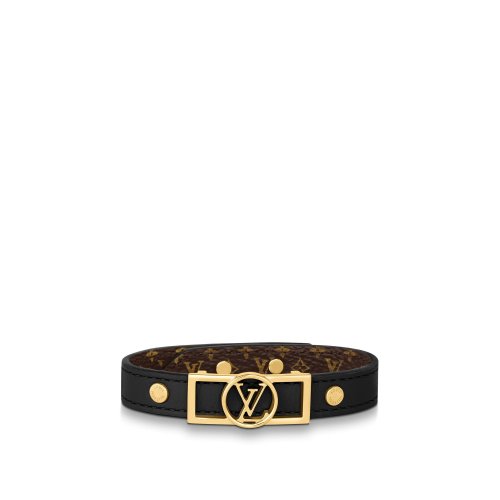 Louis Vuitton Dauphine Bracelet Monogram in Black - Accessories M6558E