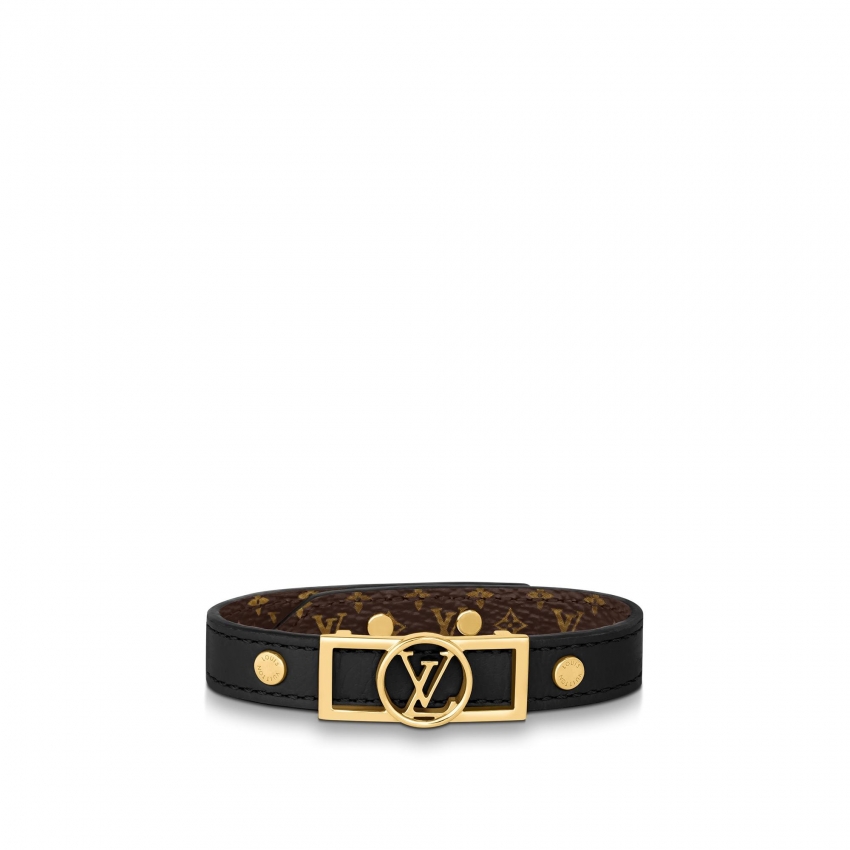 Louis Vuitton Dauphine Bracelet Monogram in Black - Accessories M6558E