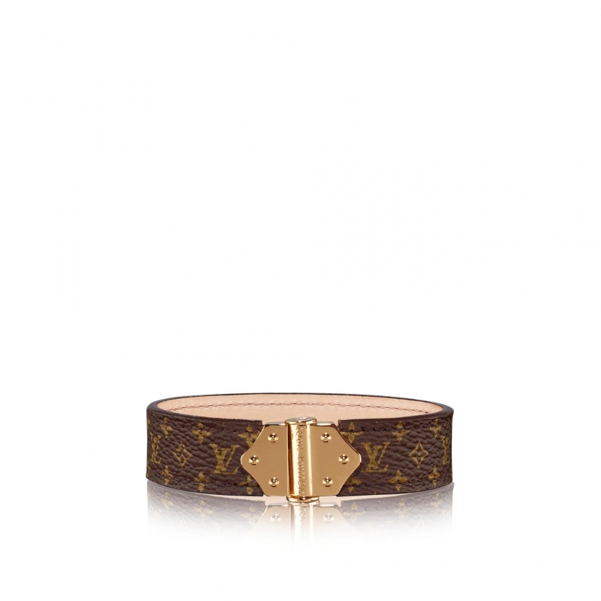 Louis Vuitton Nano Monogram Bracelet Monogram in Brown - Accessories M6689F