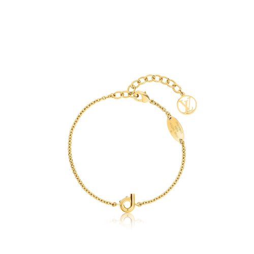 Louis Vuitton LV & Me bracelet, letter D in Gold - Accessories M67161