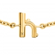 Louis Vuitton LV & Me bracelet, letter H in Gold - Accessories M67165
