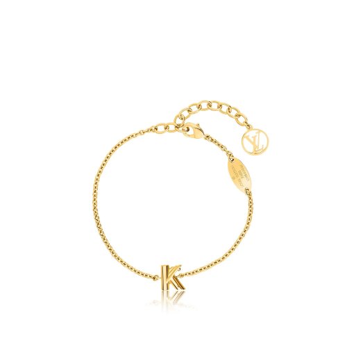Louis Vuitton LV & Me bracelet, letter K in Gold - Accessories M67168