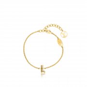 Louis Vuitton LV & Me bracelet, letter L in Gold - Accessories M67169