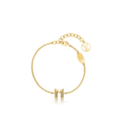 Louis Vuitton LV & Me bracelet, letter M in Gold - Accessories M67170