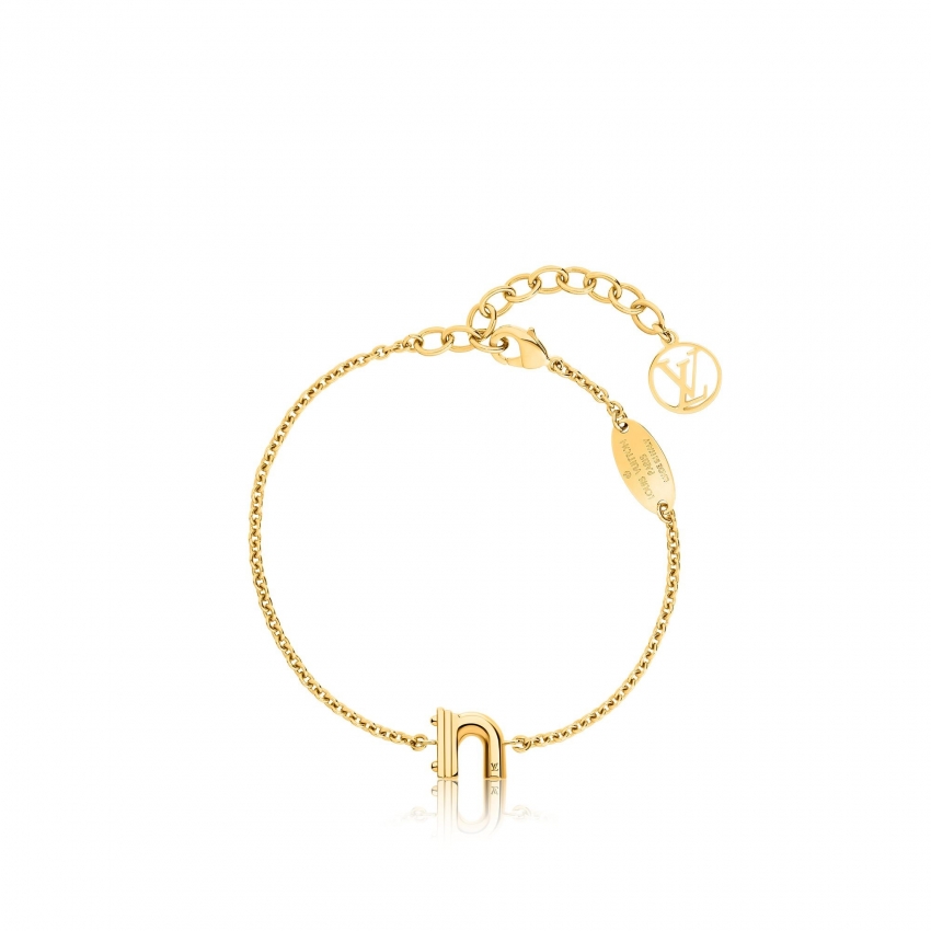 Louis Vuitton LV & Me bracelet, letter N in Gold - Accessories M67171