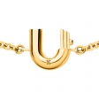 Louis Vuitton LV & Me bracelet, letter U in Gold - Accessories M67178