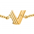 Louis Vuitton LV & Me bracelet, letter V in Gold - Accessories M67179