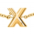 Louis Vuitton LV & Me bracelet, letter X in Gold - Accessories M67181