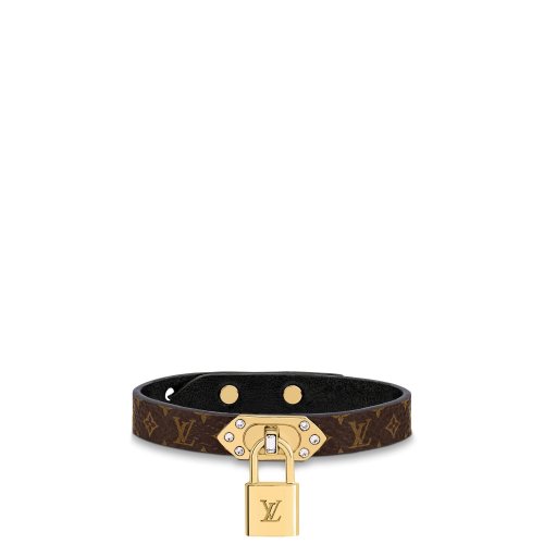 Louis Vuitton Lock It Bracelet Monogram in Brown - Accessories M6787E