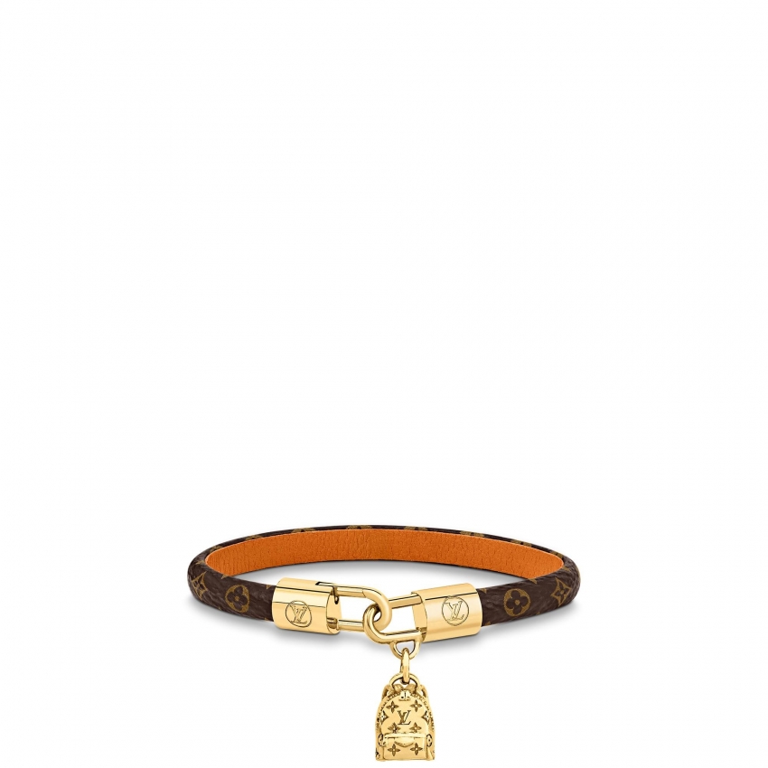 Louis Vuitton LV Palm Springs Bracelet Monogram in Brown - Accessories M6788E