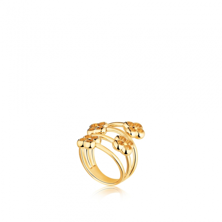 Louis Vuitton Flower Full Ring in Gold - Accessories M68129