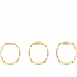 Louis Vuitton Blooming Strass Rings Set in Gold - Accessories M68377