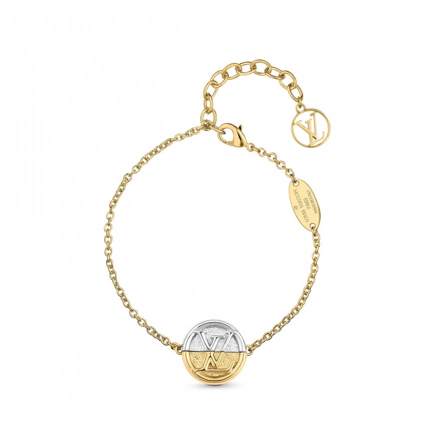 Louis Vuitton L to V Bracelet in Silver - Accessories M69589
