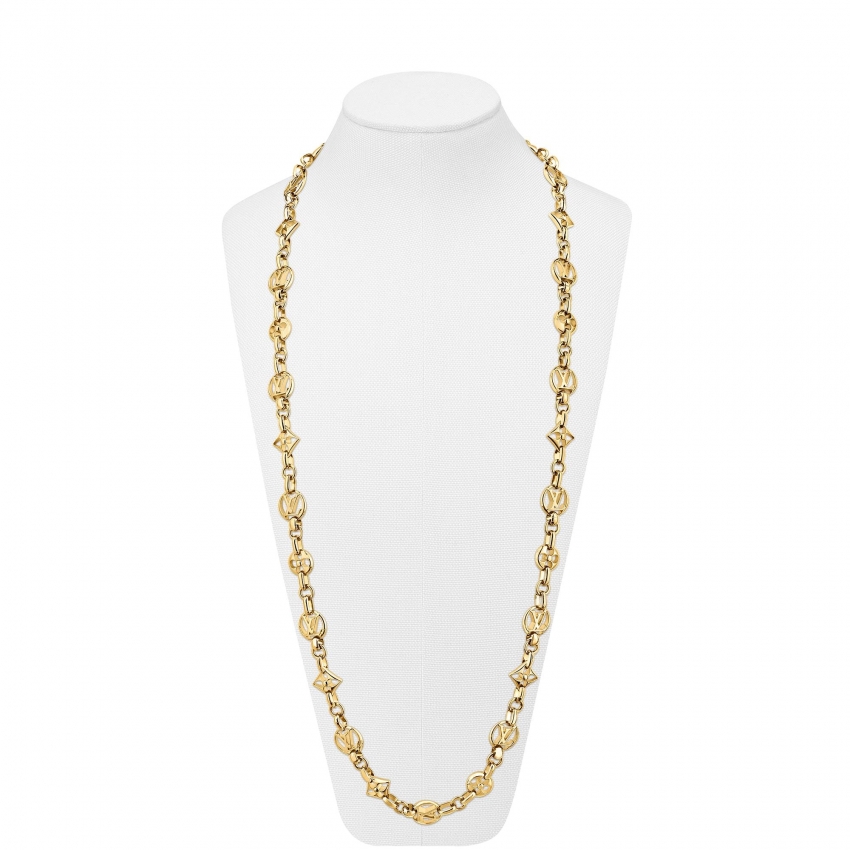 Louis Vuitton Crazy In Lock Sautoir in Gold - Accessories M69620