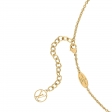 Louis Vuitton L to V Necklace in Silver - Accessories M69643