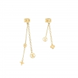 Louis Vuitton Nanogram Earphone Earrings in Gold - Technology Items M69647