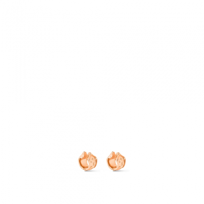 Louis Vuitton Nanogram Sweet Dreams Earrings in Gold - Accessories M69650