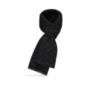 Louis Vuitton Monogram Classic Scarf in Black - Accessories M70520