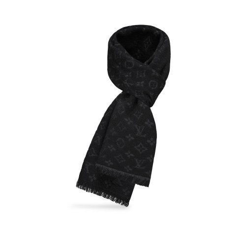 Louis Vuitton Monogram Classic Scarf in Black - Accessories M70520