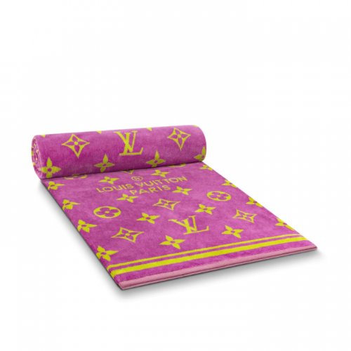 Louis Vuitton Monogram Classic Beach Towel M73353 Lilac