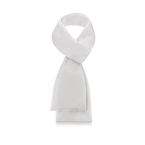 Louis Vuitton Nightfall Stole in White - Accessories M73397