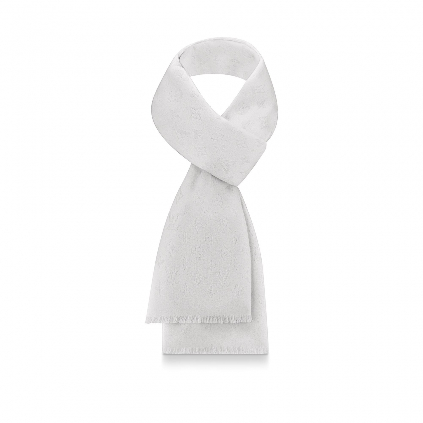 Louis Vuitton Nightfall Stole in White - Accessories M73397