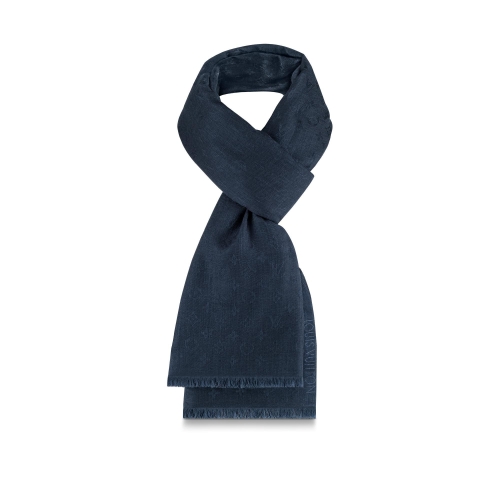 Louis Vuitton Monogram Soft Stole in Blue - Accessories M76031