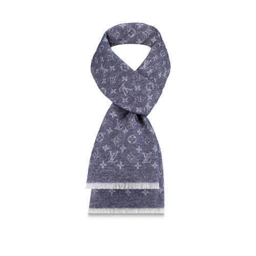 Louis Vuitton Monogram Doudou Stole in Blue - Accessories M76595