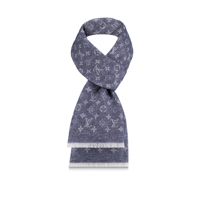 Louis Vuitton Monogram Doudou Stole in Blue - Accessories M76595