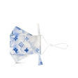 Louis Vuitton Monogram Watercolor Set Mask Cover And Bandana in Blue - Accessories M76751