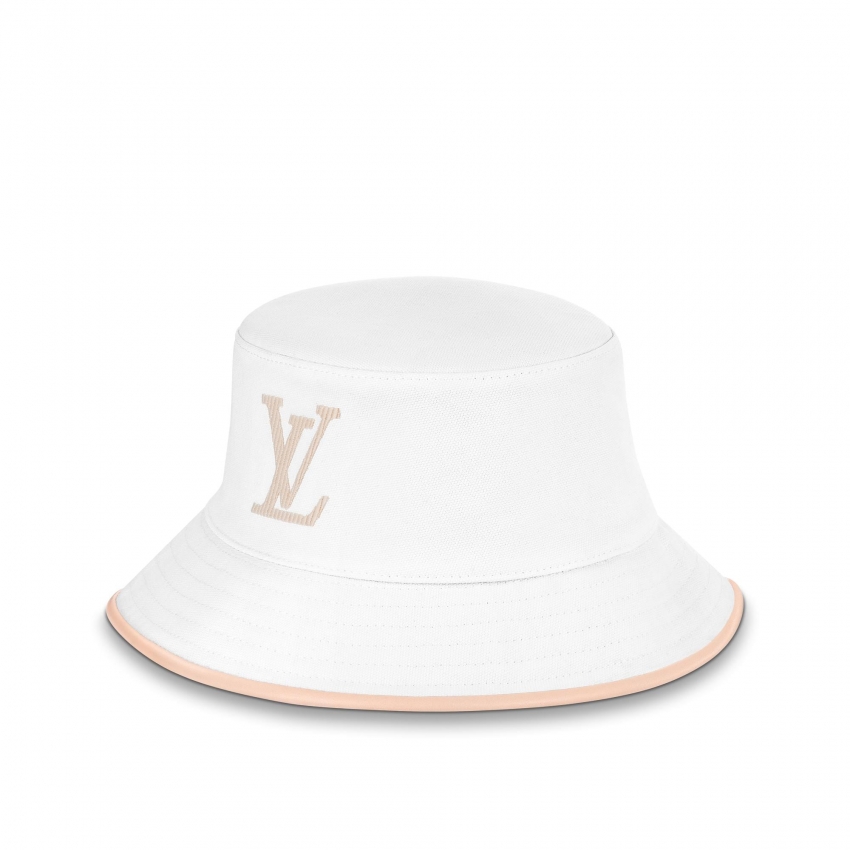 Louis Vuitton LV Buddy Bucket Hat White - Women Accessories M77574 M77575