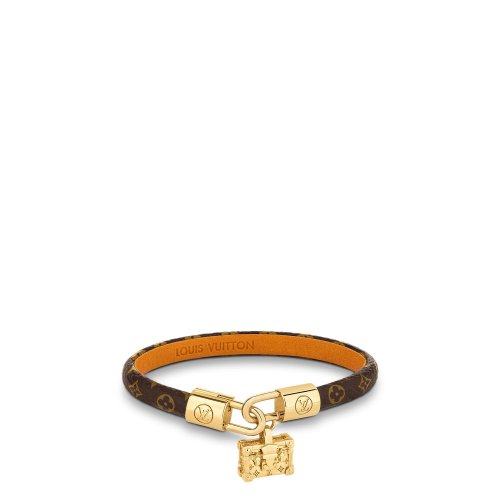 Louis Vuitton Petite Malle Charm Bracelet Monogram in Brown - Accessories M8011F