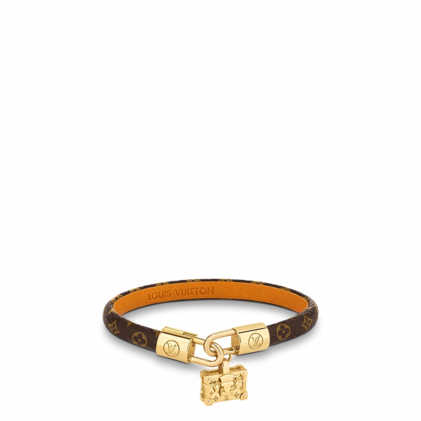 Louis Vuitton Petite Malle Charm Bracelet Monogram in Brown - Accessories M8011F