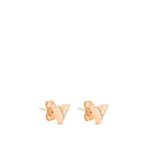 Louis Vuitton Essential V Earrings in Rose - Accessories M80139