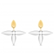 Louis Vuitton Louisette Stud Earrings in Silver - Accessories M80268