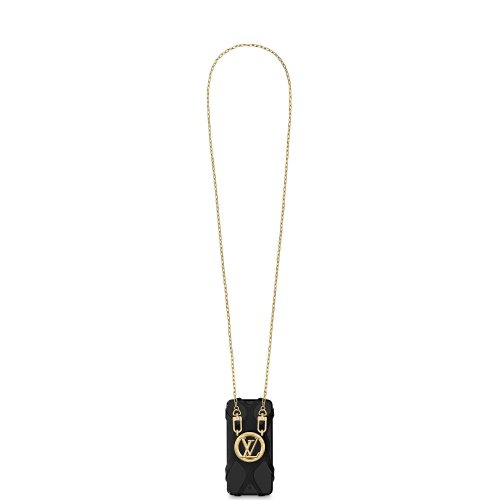 Louis Vuitton Louise Phone Holder in Gold - Accessories M80269