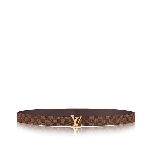 Louis Vuitton LV Initiales 25MM Damier Ebene Canvas in Brown - Accessories M9267W