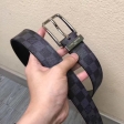 Louis Vuitton Damier Graphite Pont Neuf Belt 35MM M9402V