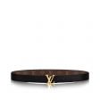 Louis Vuitton LV Initiales 30mm Reversible Monogram in Black - Women Accessories M9453T Louis Vuitton LV Initiales 30mm Reversible Monogram in Black - Women Accessories M9453T