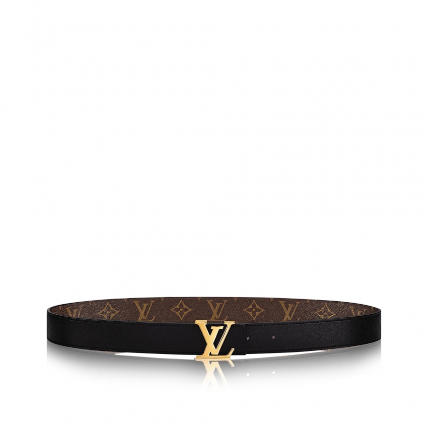 Louis Vuitton LV Initiales 30mm Reversible Monogram in Black - Women Accessories M9453T