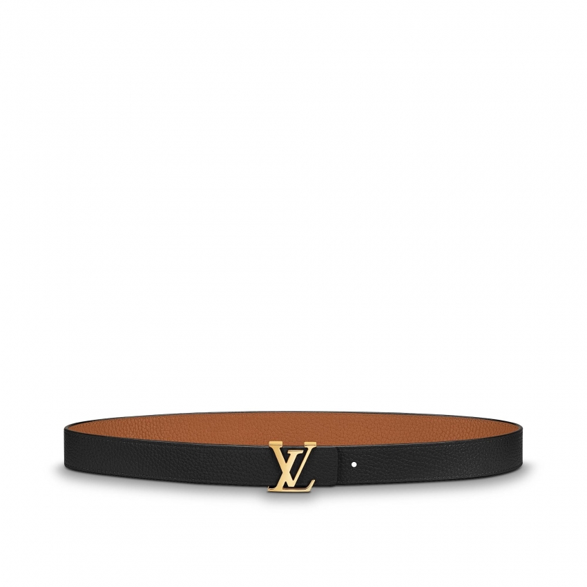 Louis Vuitton LV Initiales 30MM Reversible Taurillon Leather in Black - Accessories M9521U