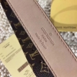 Louis Vuitton Monogram Canvas Mini 25MM Belt M9584W Gold