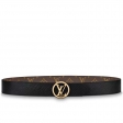 LV Circle Buckle 35MM Reversible M9935U Noir LV Circle Buckle 35MM Reversible M9935U Noir