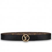 LV Circle Buckle 35MM Reversible M9935U Noir