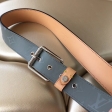 Louis Vuitton Monogram Titanium Canvas Voyager 35MM Belt MP043S