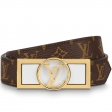 Dauphine 25mm Reversible Belt MP246U White