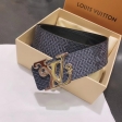 Louis Vuitton X Nigo Squared LV 40mm Reversible Belt MP254V