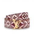 Louis Vuitton Since 1854 LV Iconic 30mm Belt in Burgundy - Accessories MP269V