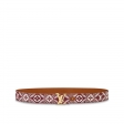 Louis Vuitton Since 1854 LV Iconic 30mm Belt in Burgundy - Accessories MP269V