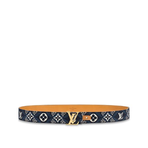Louis Vuitton Since 1854 LV Iconic 30mm Belt in Blue - Accessories MP275V Louis Vuitton Since 1854 LV Iconic 30mm Belt in Blue - Accessories MP275V